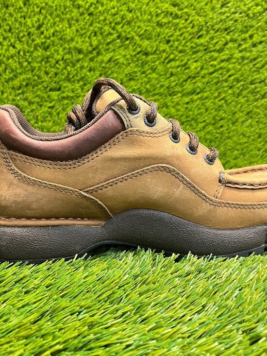 Rockport Mens Size 8 Brown Black Casual Classic Leather Lace Up Oxford Shoes main image 6